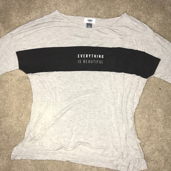 EVERYTHING IS BEAUTIFUL old navy tee❤️ - Picture 2 of 3